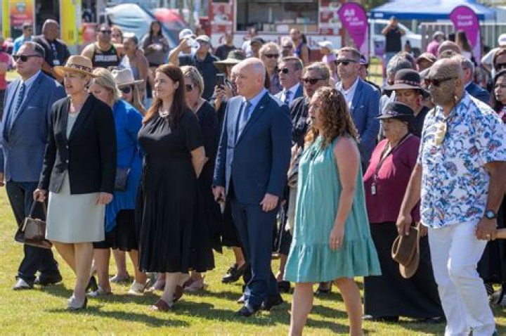 Christopher Luxon and deputy leader of the National Party, Nicola Willis.