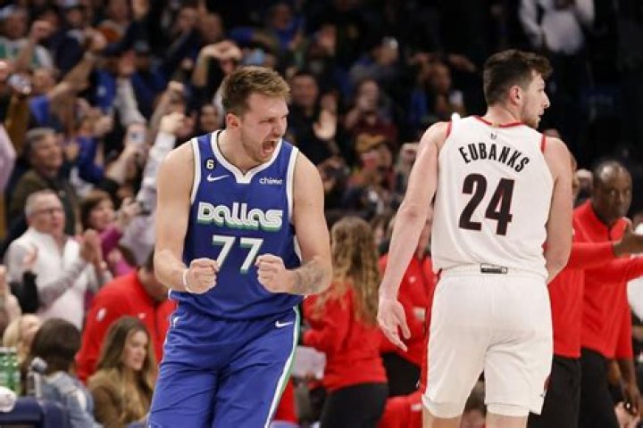 Doncic leads Dallas against Portland after 41-point game