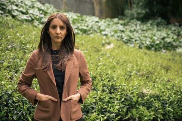 Green MP Golriz Ghahraman speaking to media.