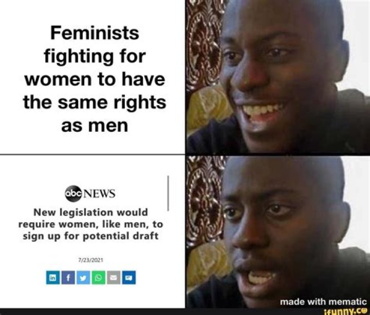 New legislation would require women, like men, to sign up for potential draft
